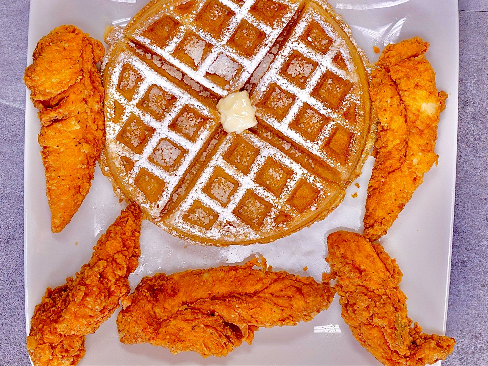 9 Tenders 2 Waffle.