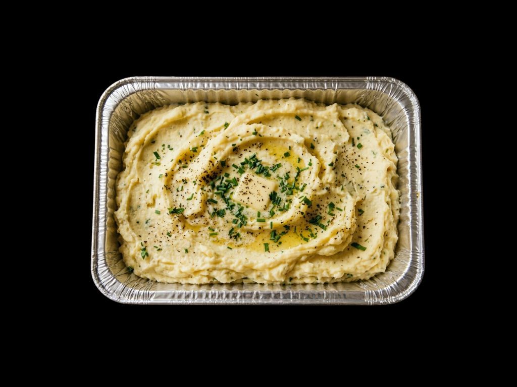 CREAMY MASHED POTATO PLATTER.