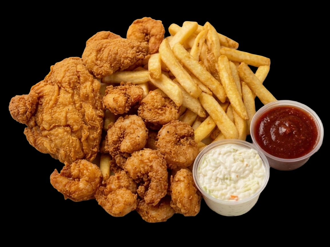 #7 MLK Special Shrimps & Chicken Breast
