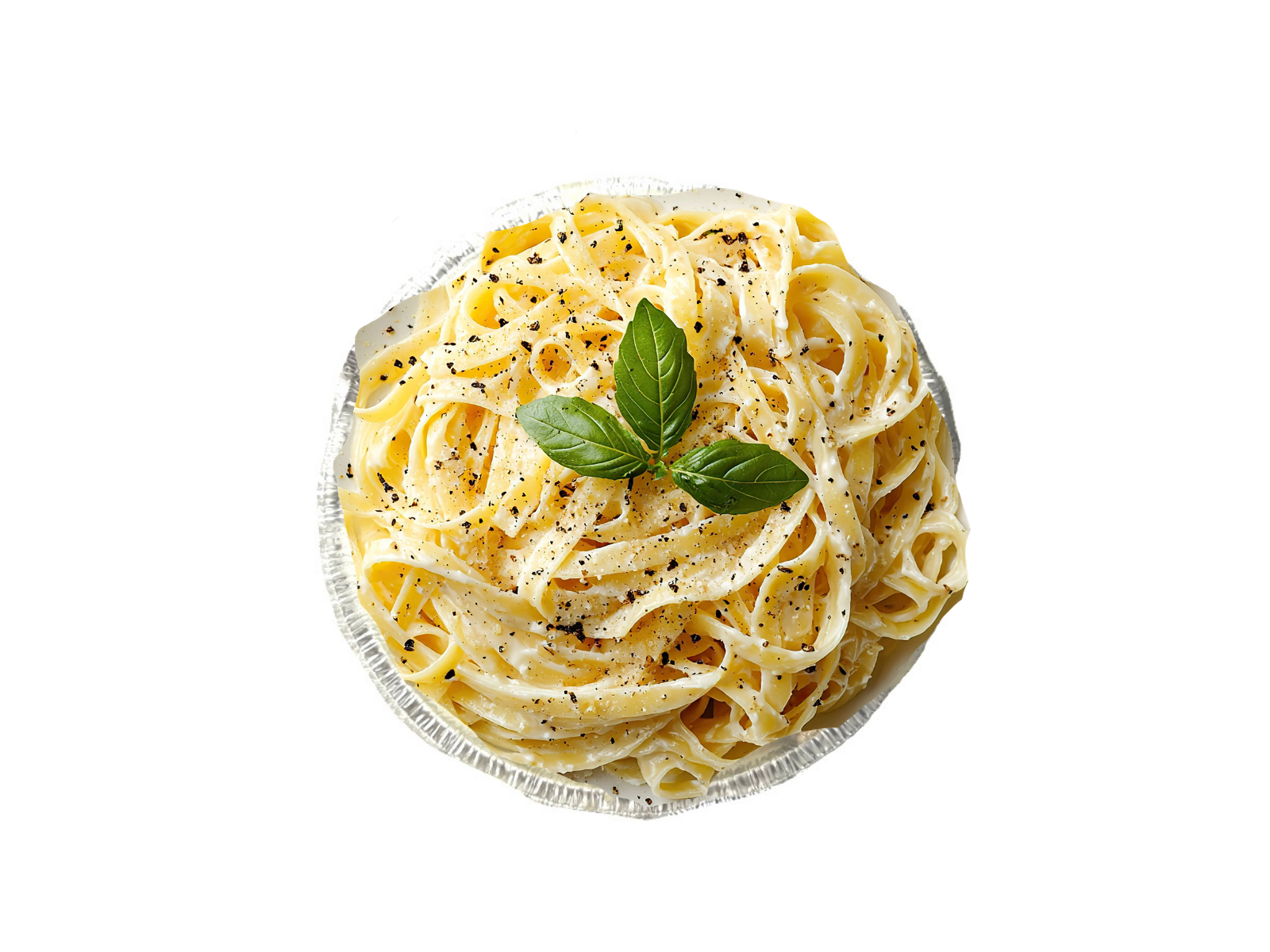 Fettuccine Alfredo.