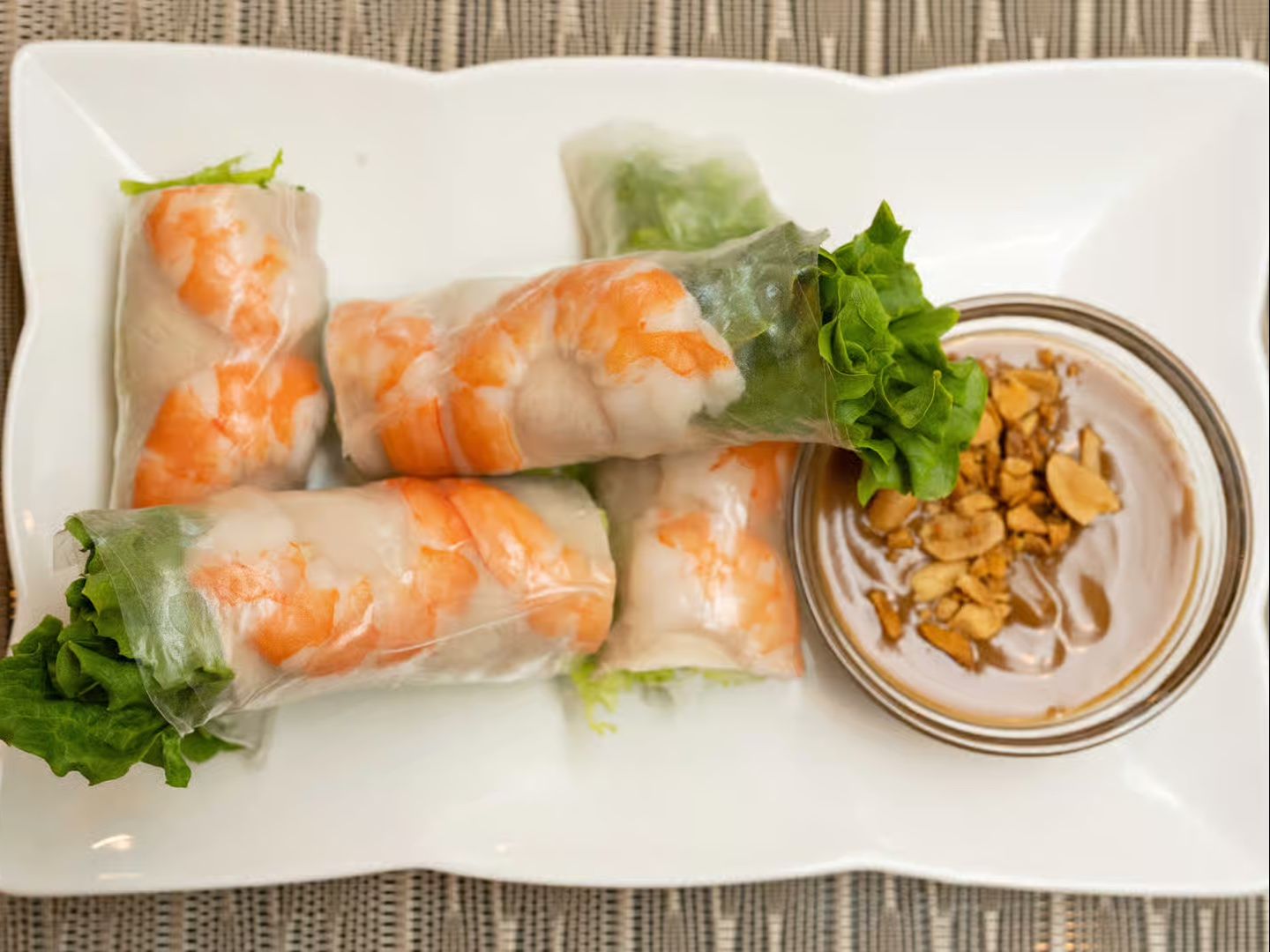 A2. Spring Rolls.