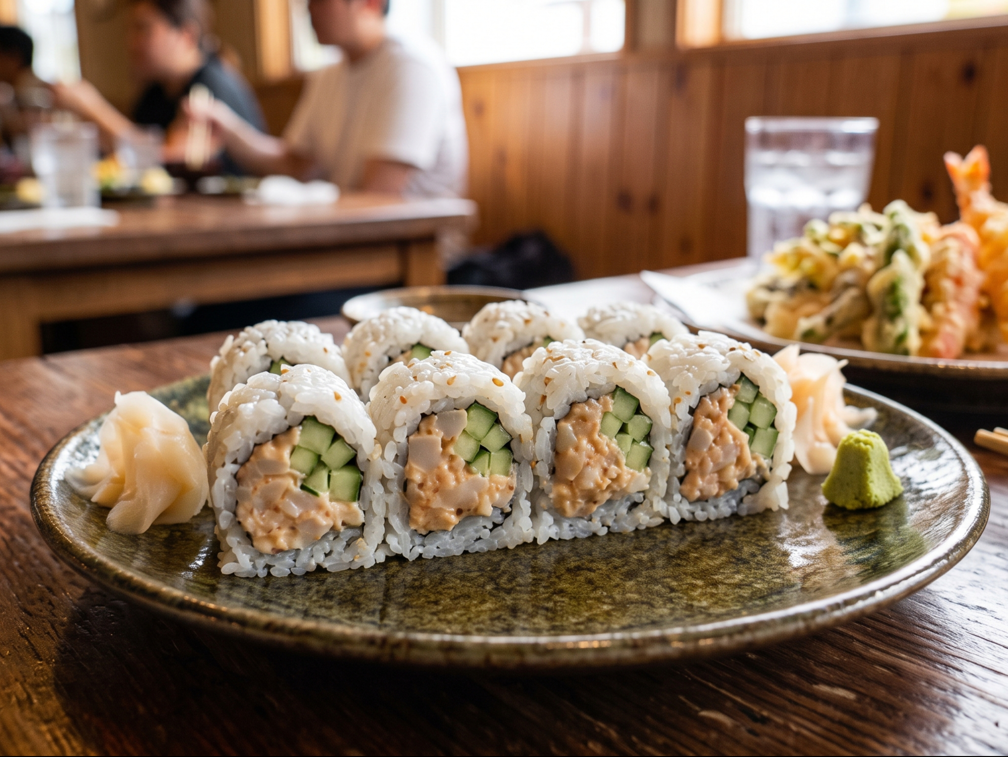 Spicy Scallop Roll.