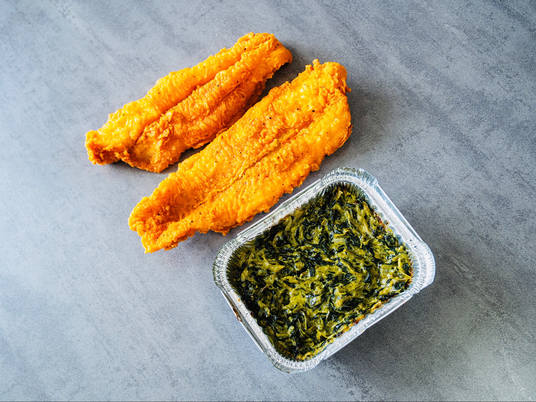 3 Catfish  & 1 Side.