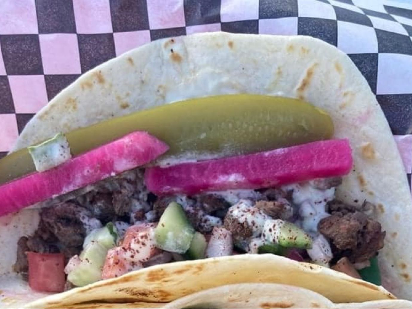 Chicken Shawarma Taco