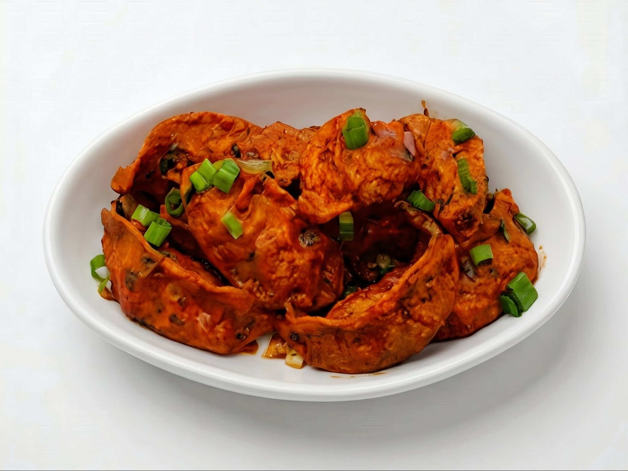 Tandoori Veg Momos (10 pcs).
