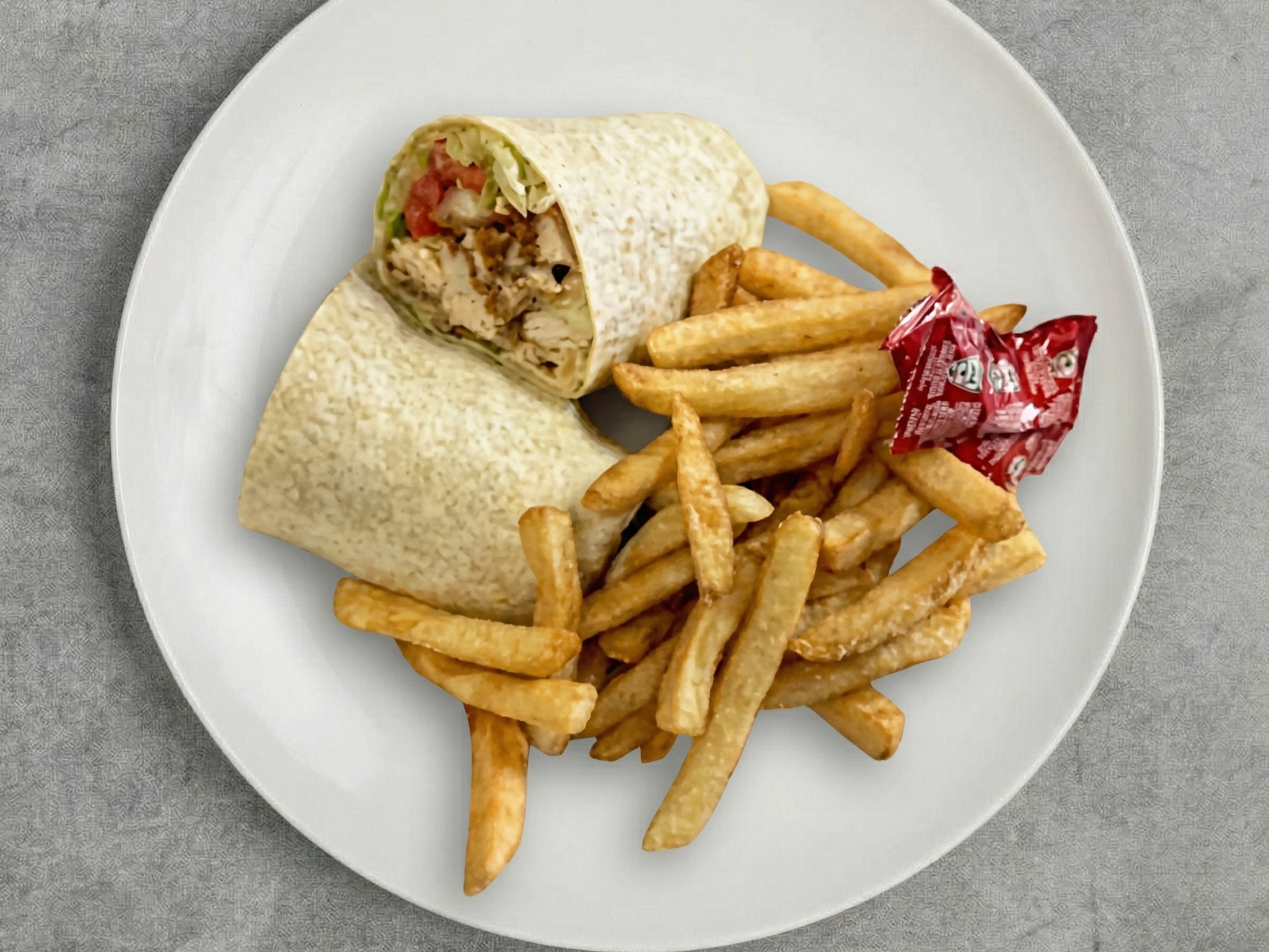 Chicken Parmigiana Wrap.