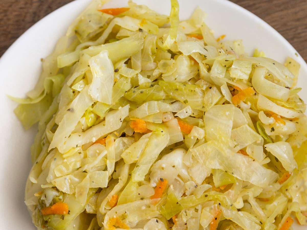 Steamed Cabbage.