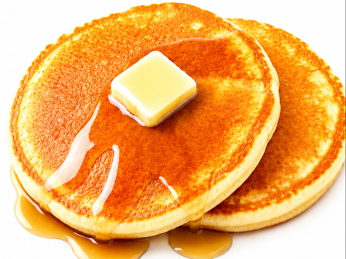 2 Pancakes Combo.