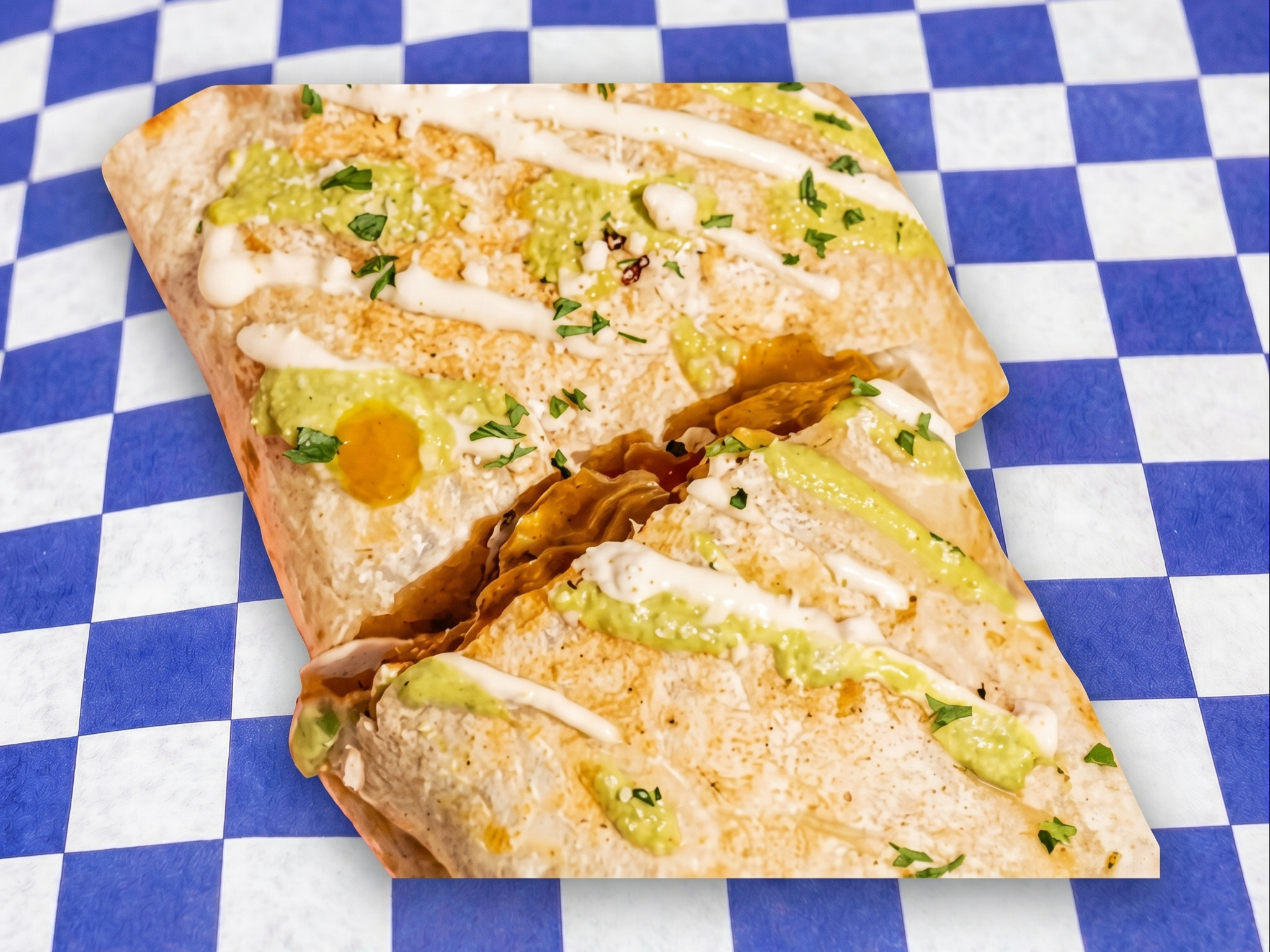 Katsu Curry Burrito.