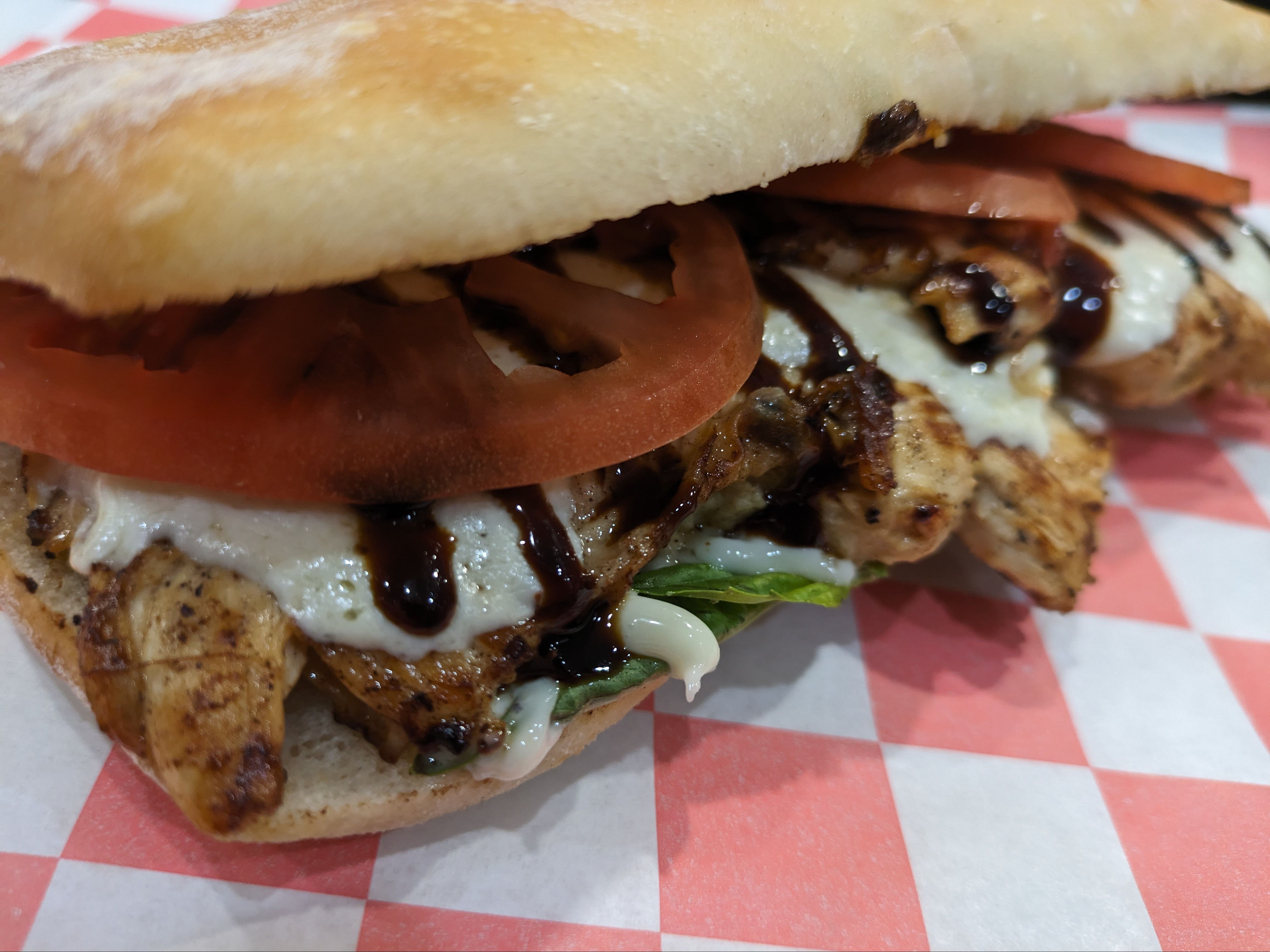 Chicken Caprese Sandwich