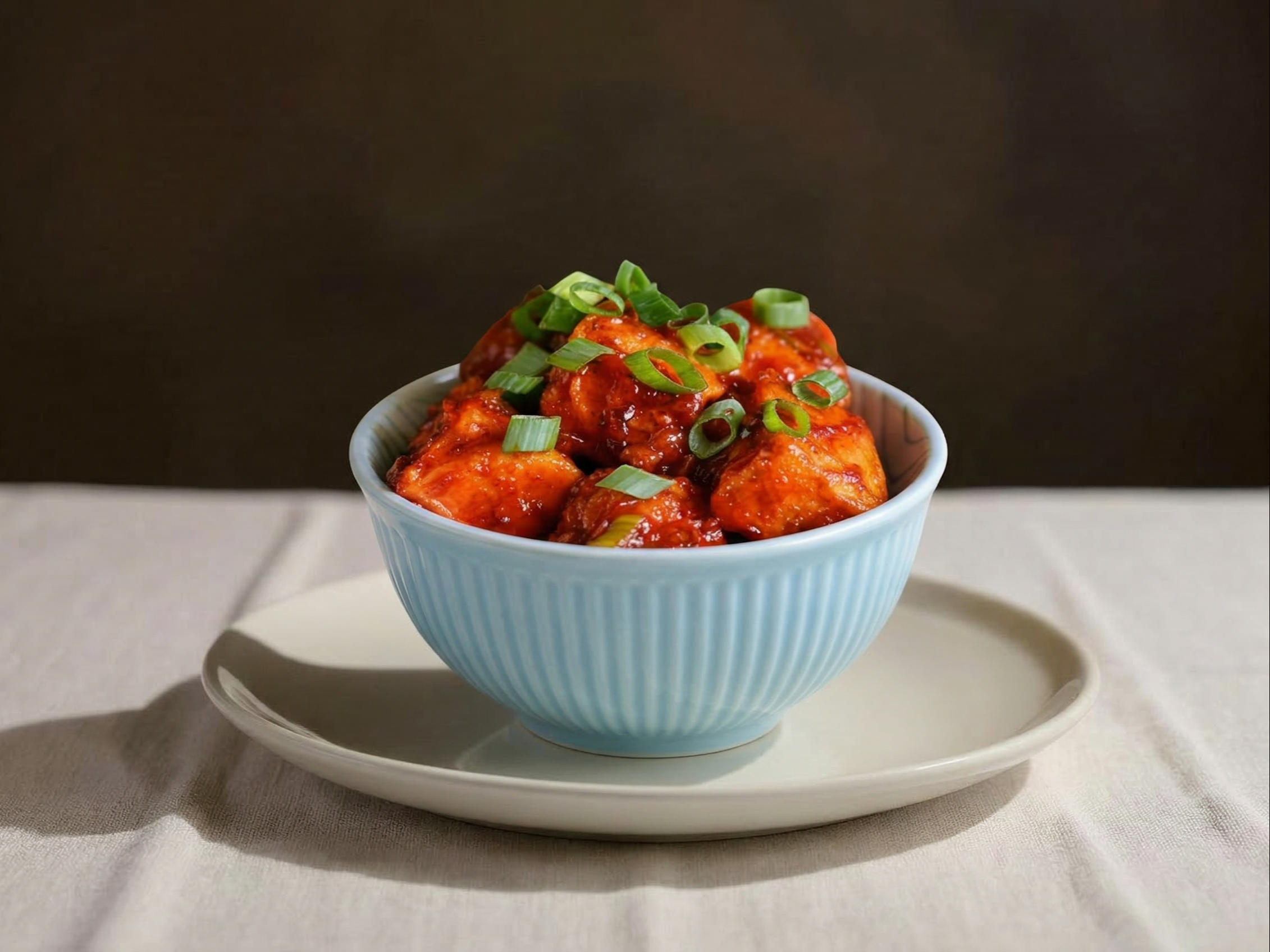 Paneer Manchurian.