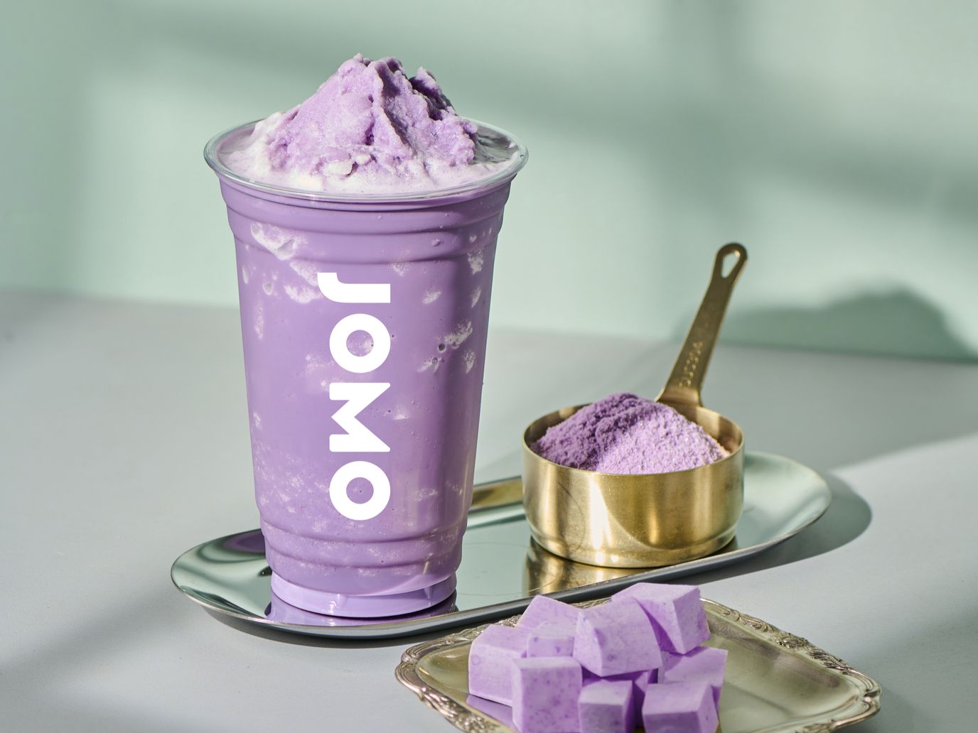 Ube Taro Smoothie.