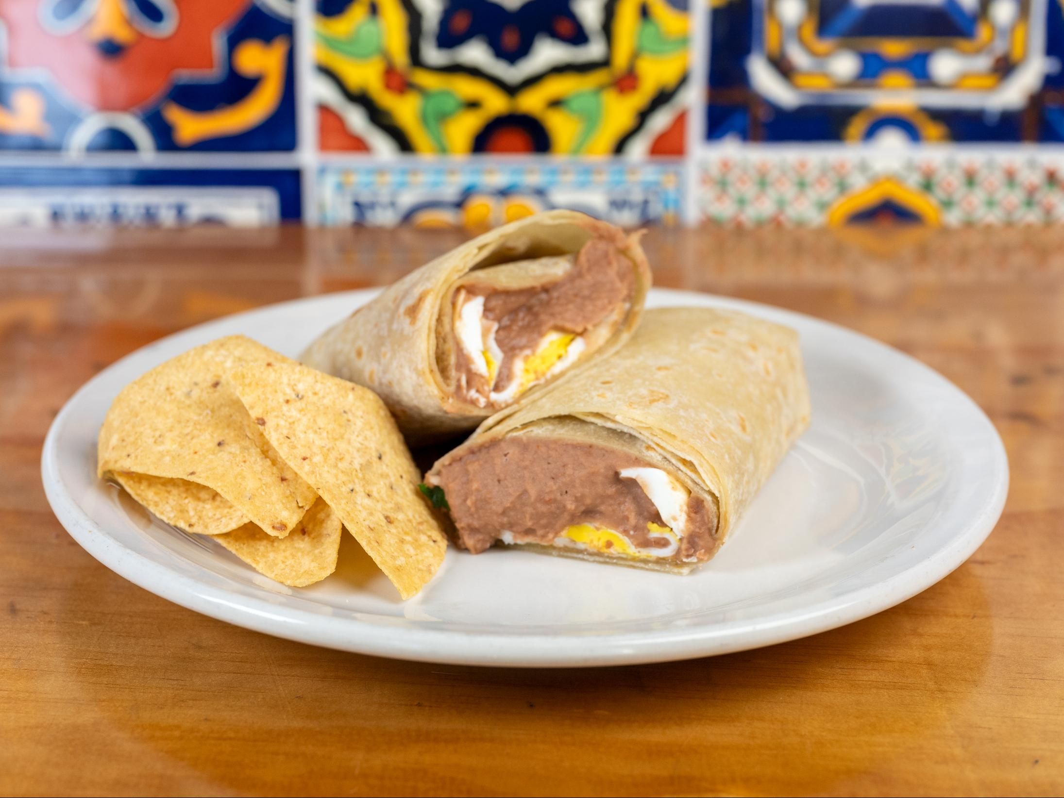 Bean Burrito.
