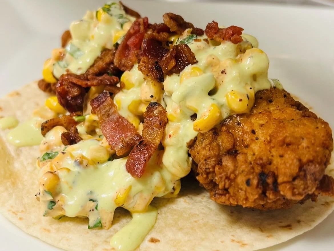 Fried Chicken Taco.