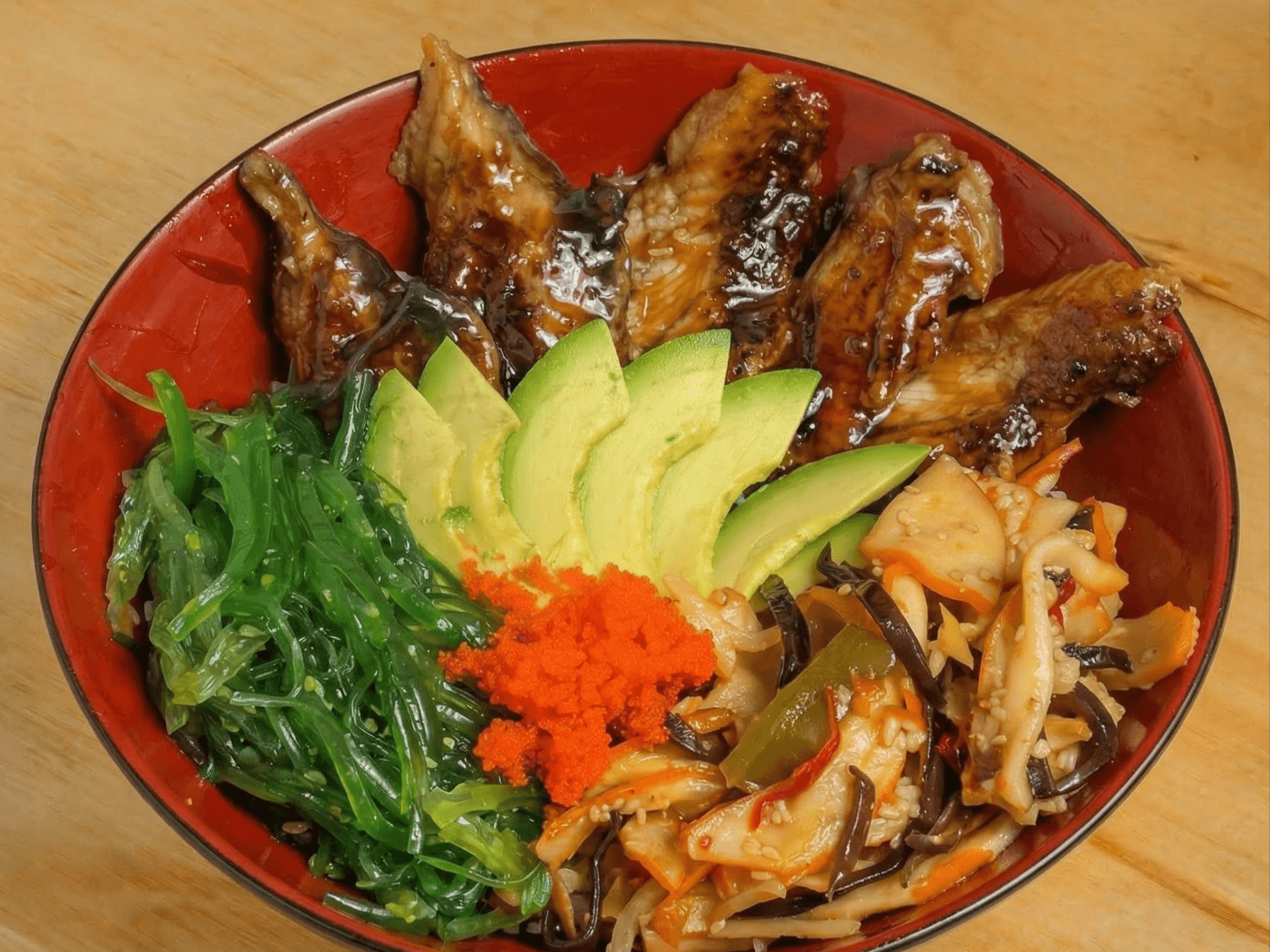 Eel Bowl.