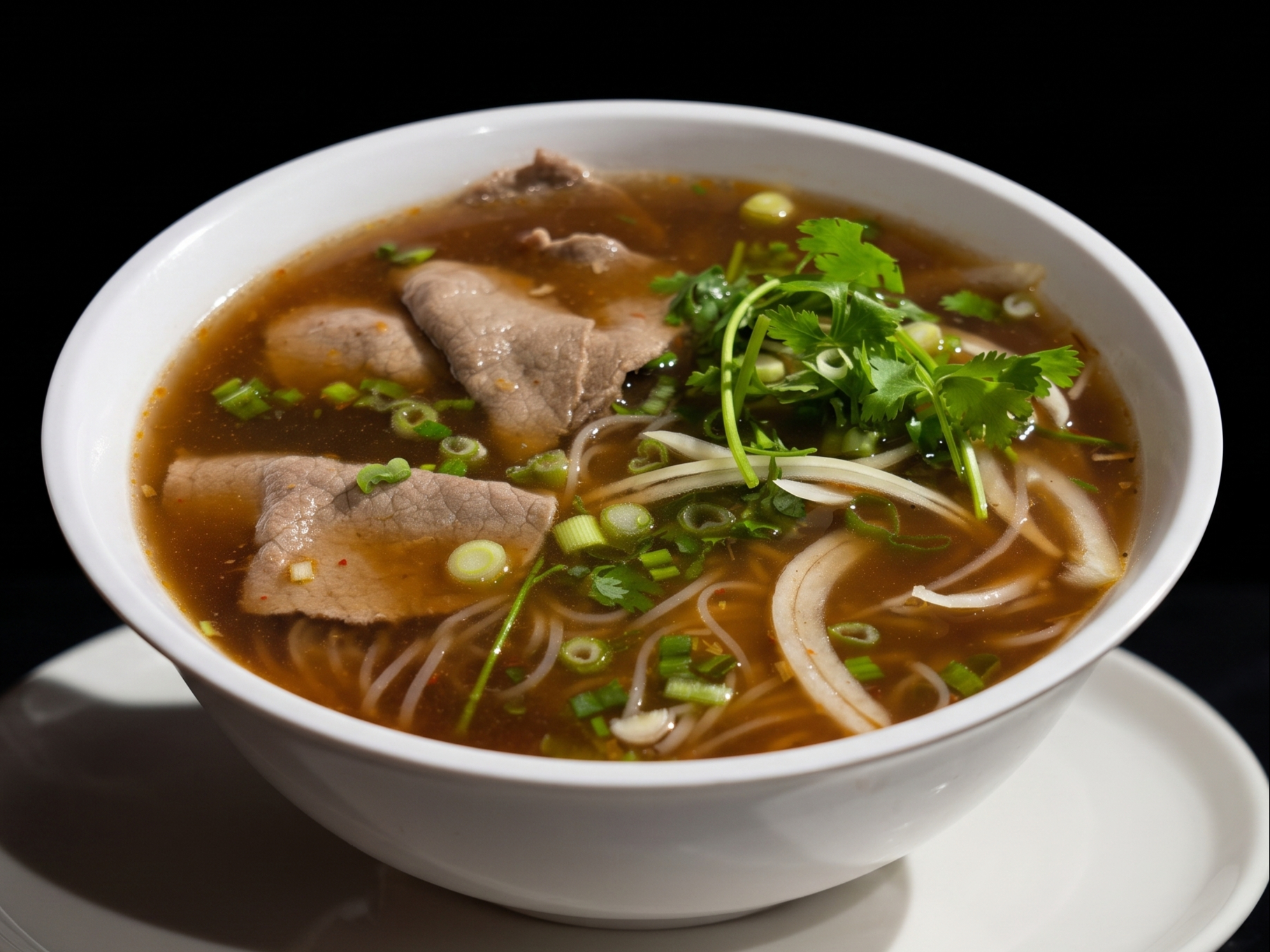 Pho Well Done Beef.