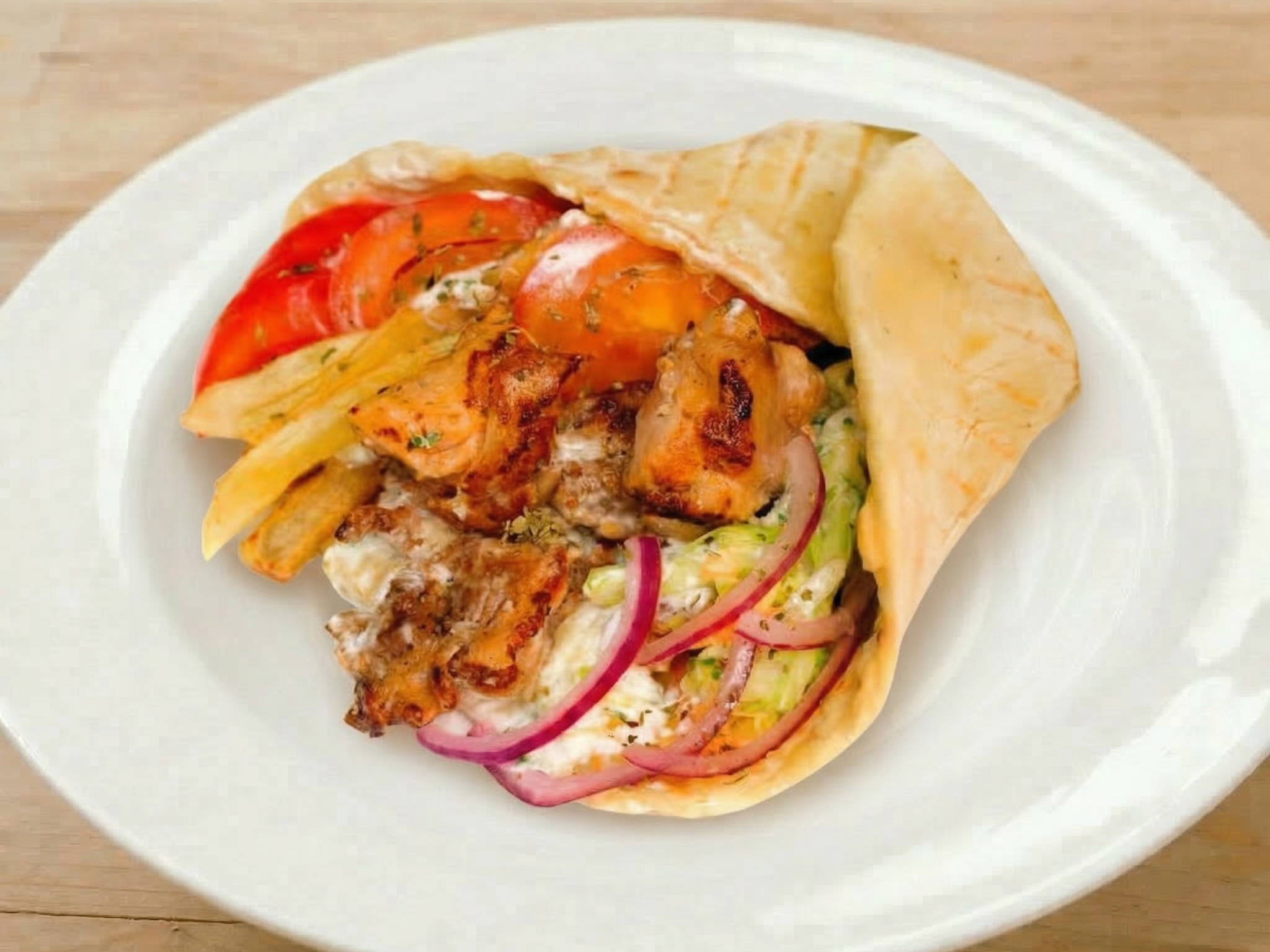 Chicken Pita.