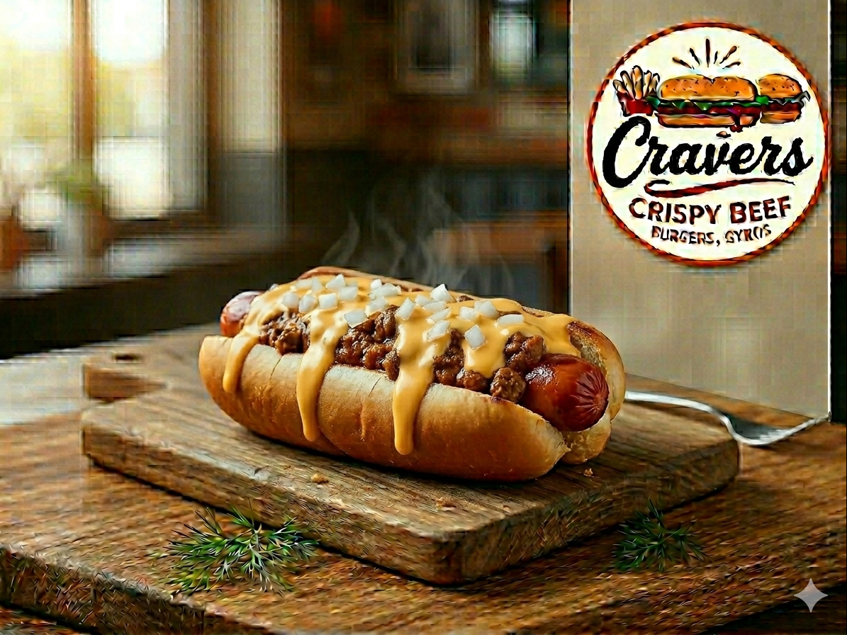 Chili Cheese Dog.