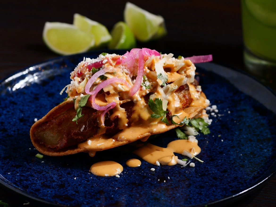 CRUNCHY POTATO TACO.