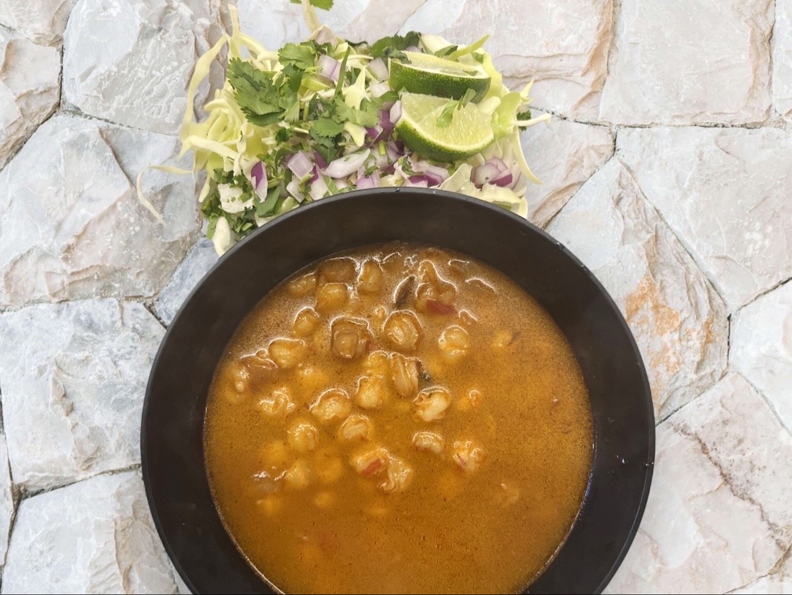 CHICKEN POZOLE (SOUP).