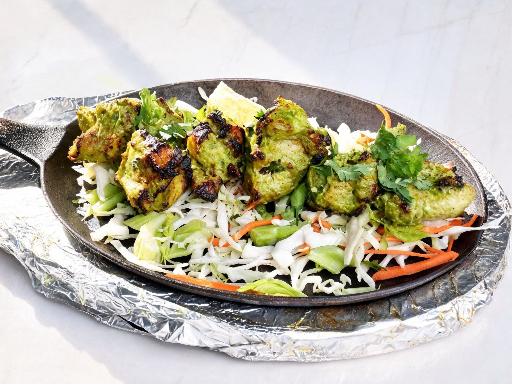 HARIYALI CHICKEN.