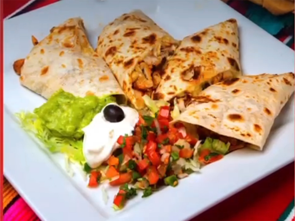 Smoky Fiery Chipotle Quesadilla.