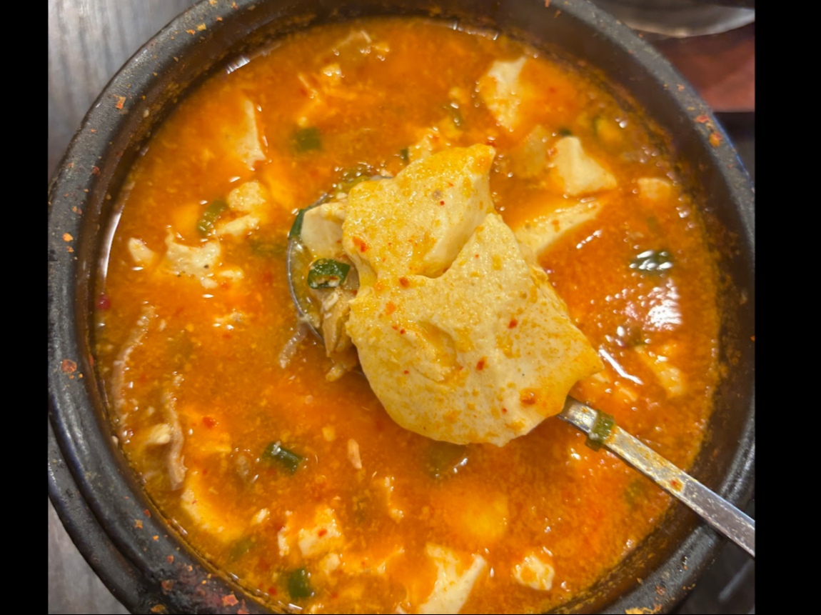 Beef Tofu Soup.