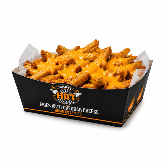 Fries with cheddar cheese