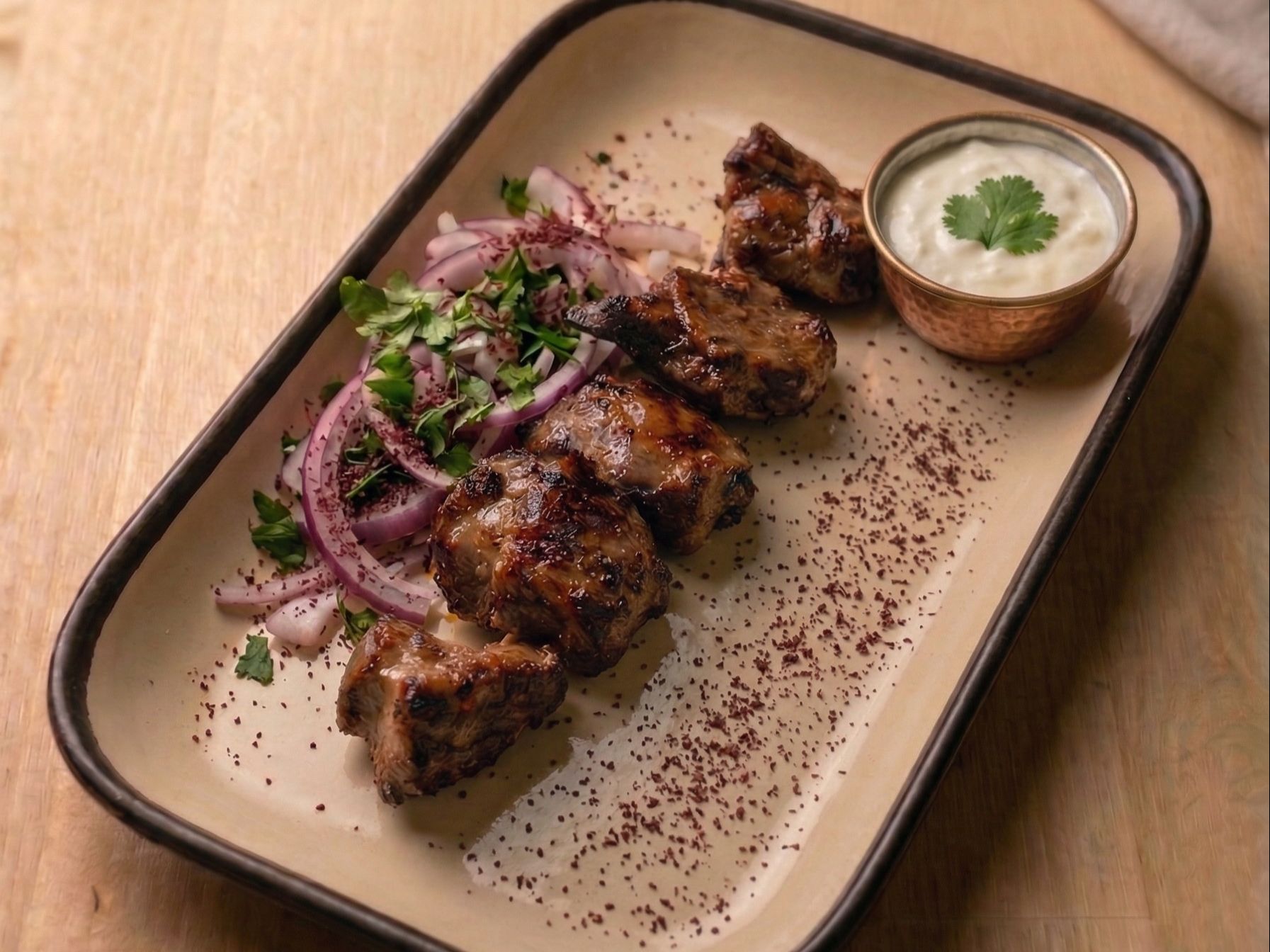 Lamb Kebab 1 Skwr..