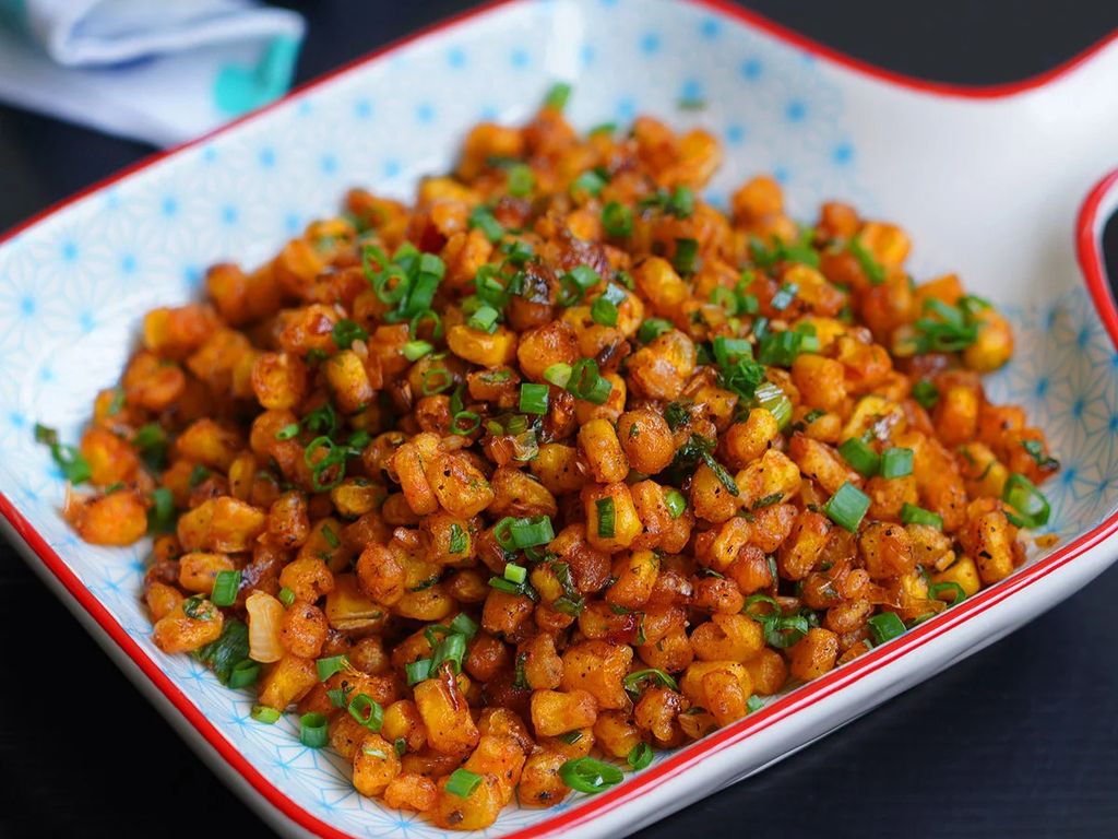 Crispy Chilli Corn.