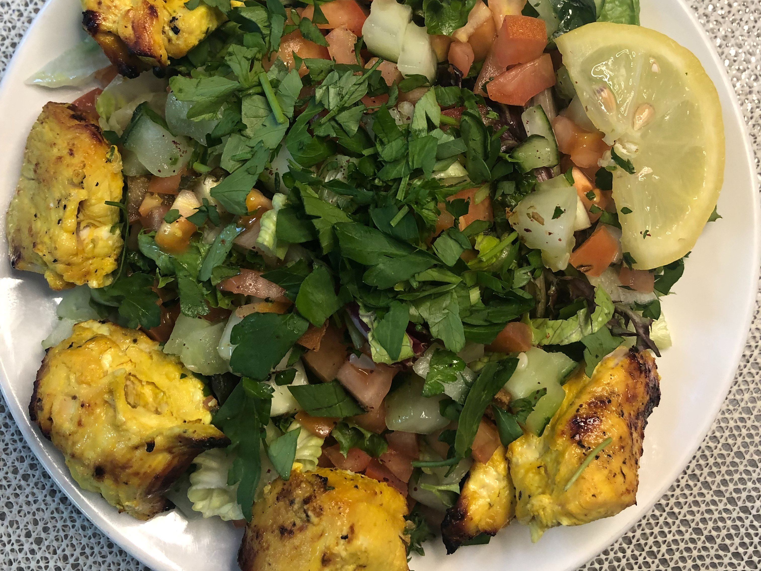 Green Salad W\Protein.