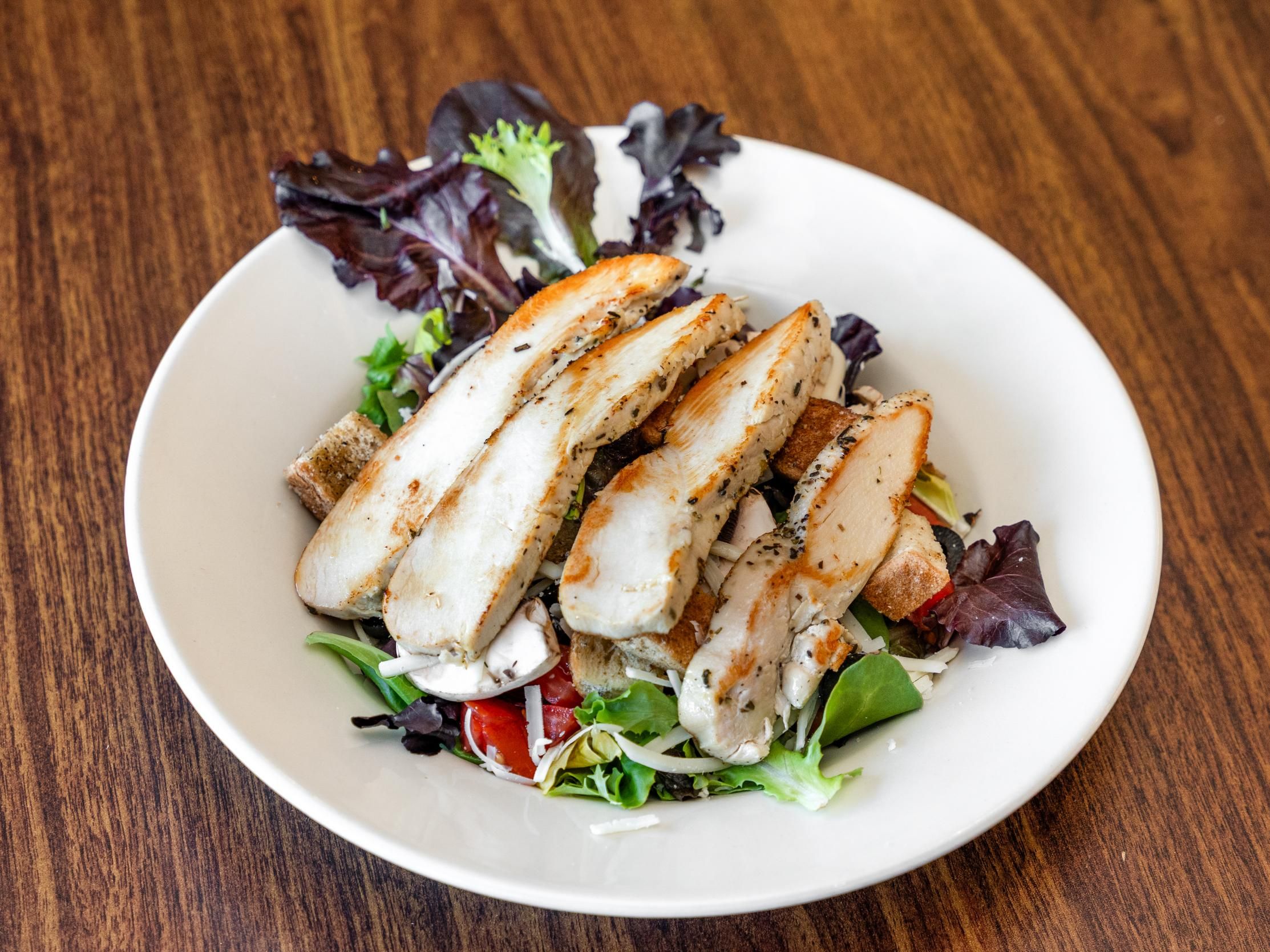 Chick Bruschetta Salad.