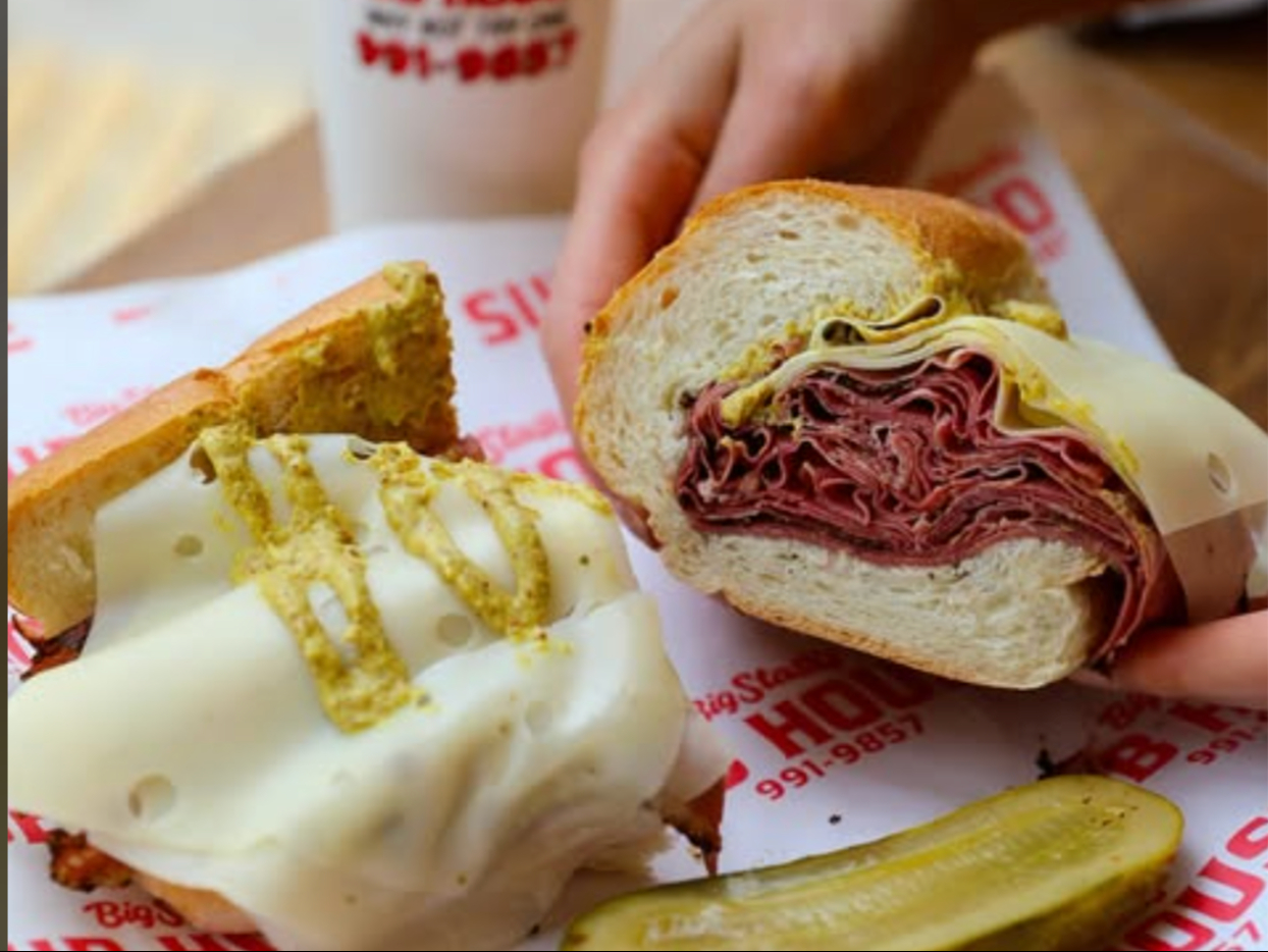 Pastrami Sandwich.