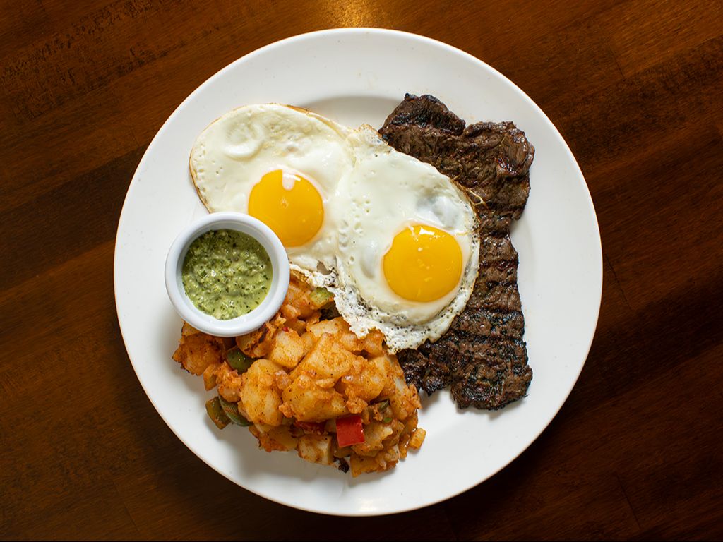 Steak & Eggs.