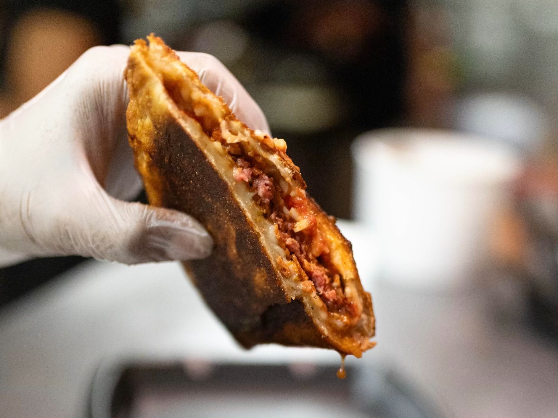 The Meathead Calzone.