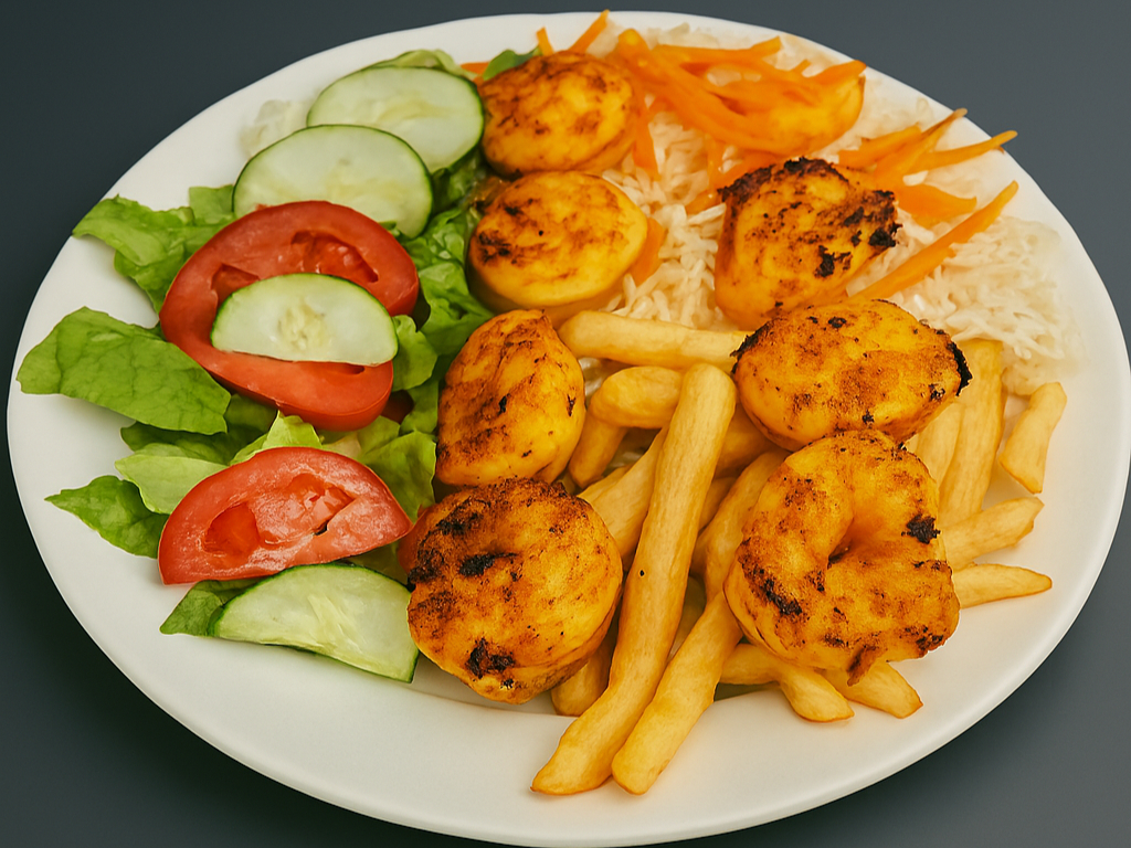 #22 Shrimp Kabob