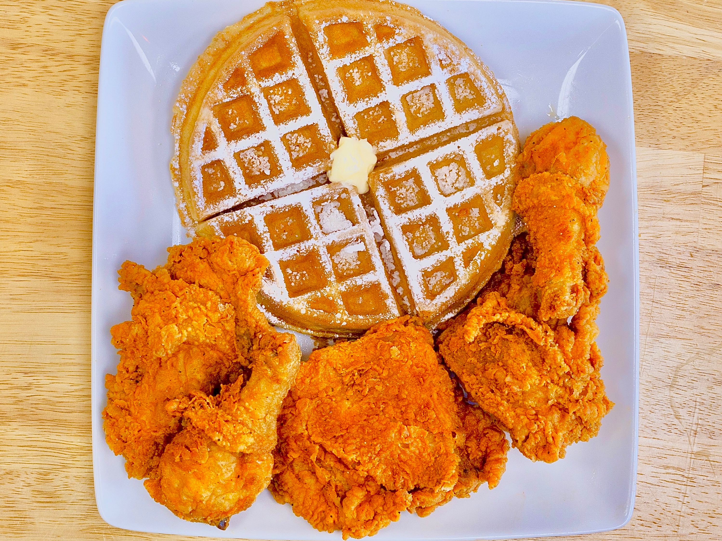 15 Dark Meat & 3 Waffle.