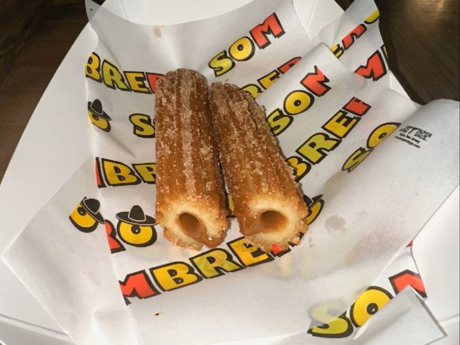 Caramel Filled Churro.