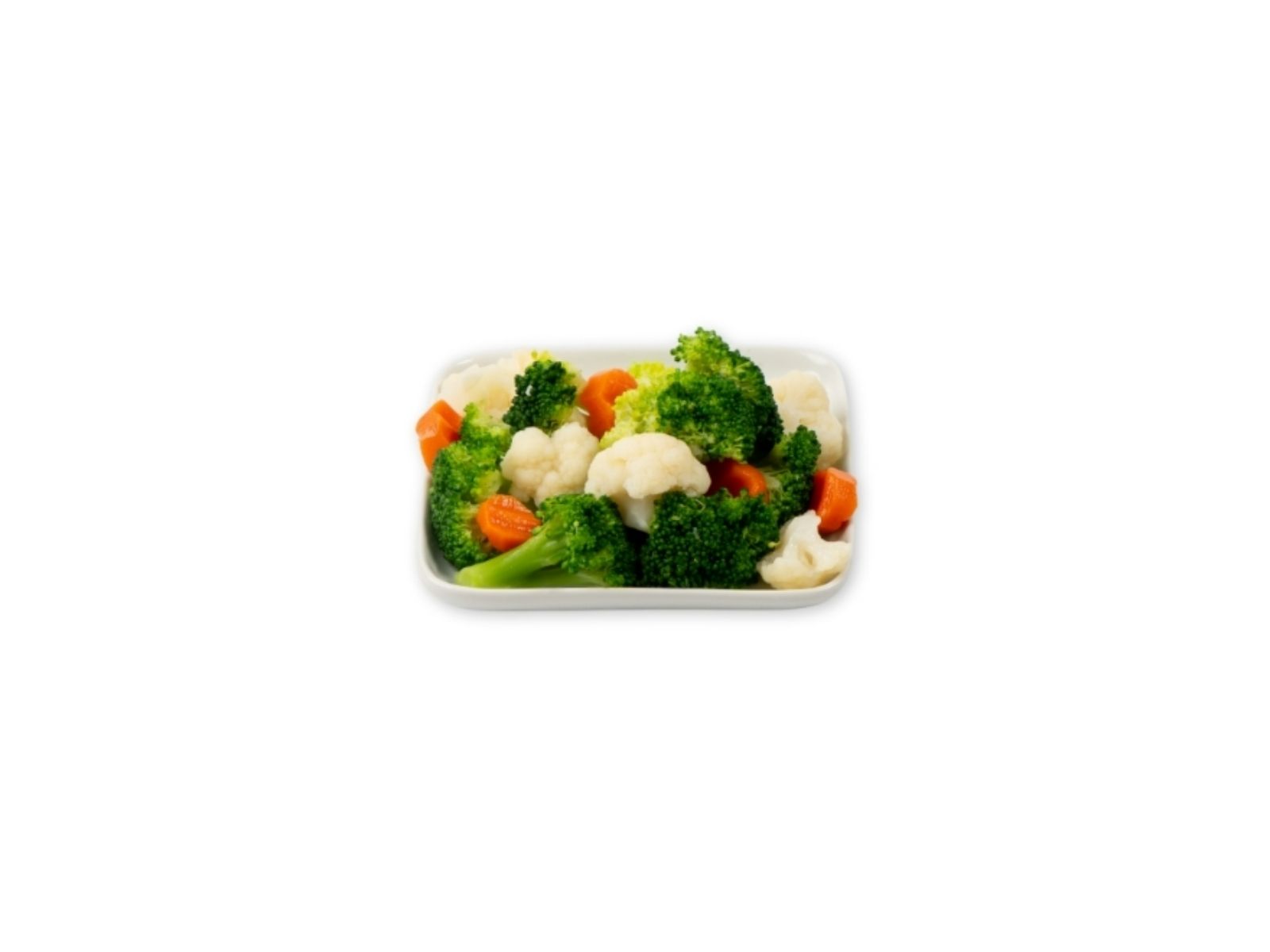 Steamed Vegetables.