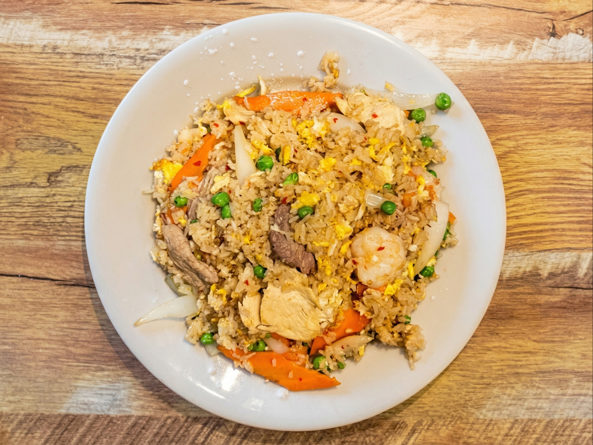 Combination (Pineapple Fried Rice).