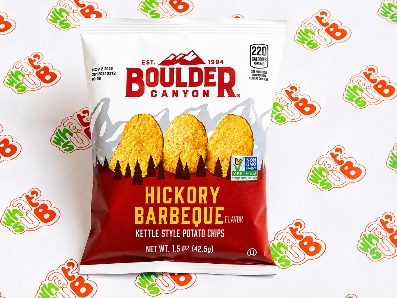Boulder Chips Hickory BBQ.