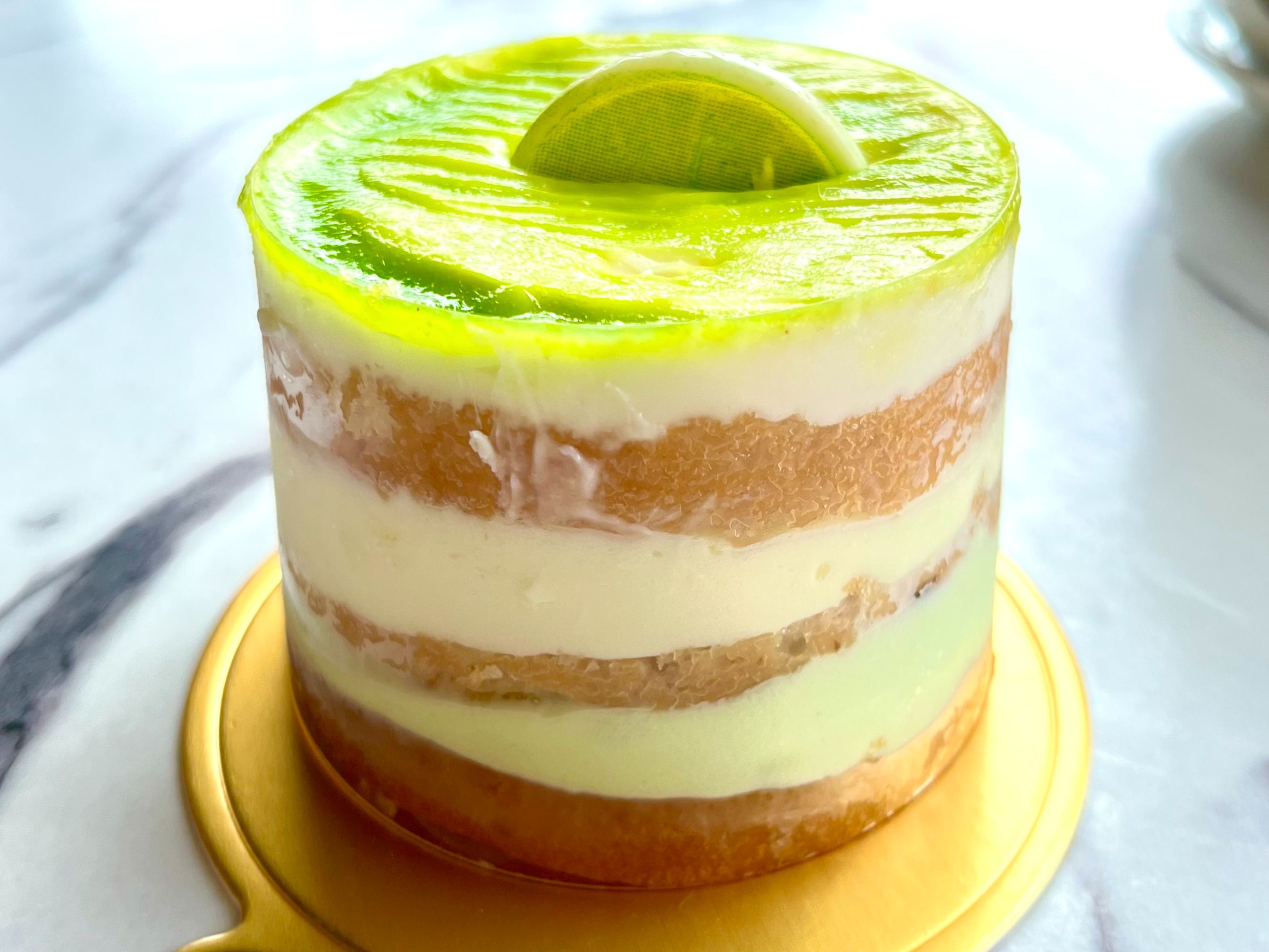 KEY LIME CHEESECAKE.