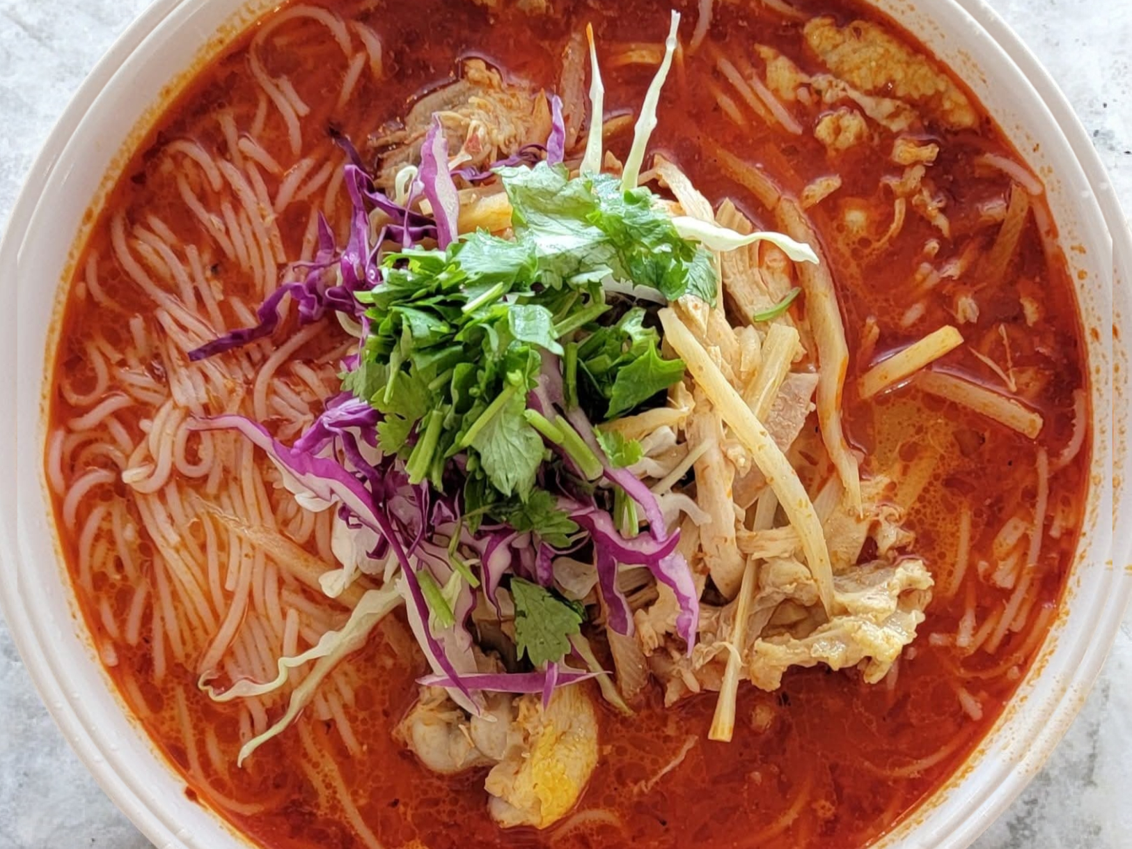 Khaub Poob (Curry Noodle).