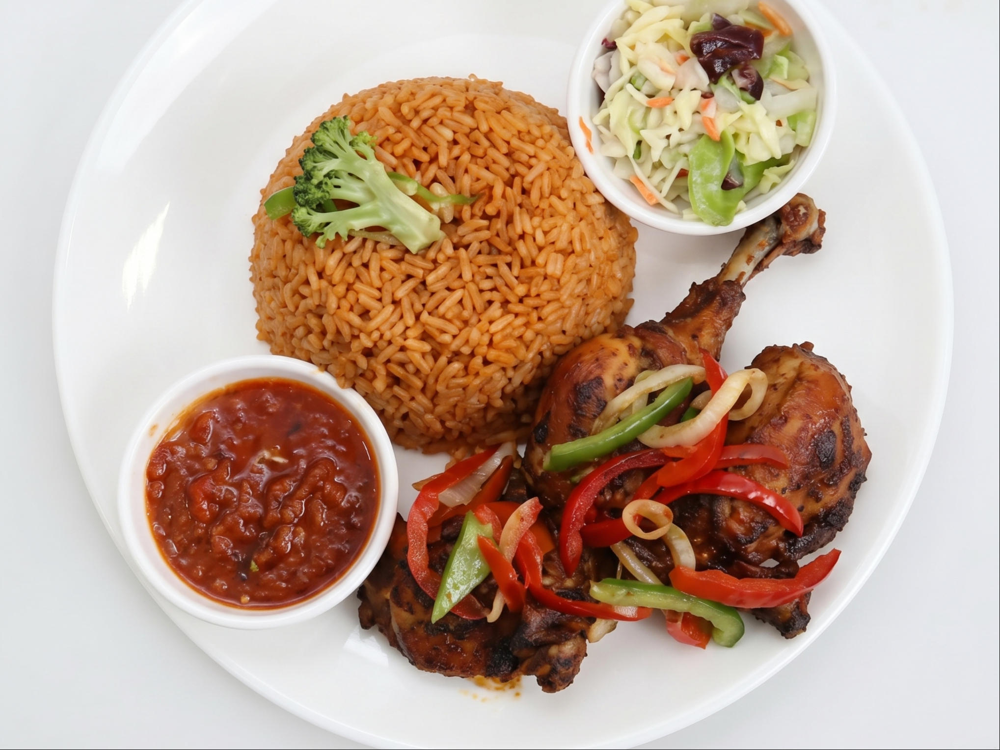 Jollof & Whiting Fish Sm.
