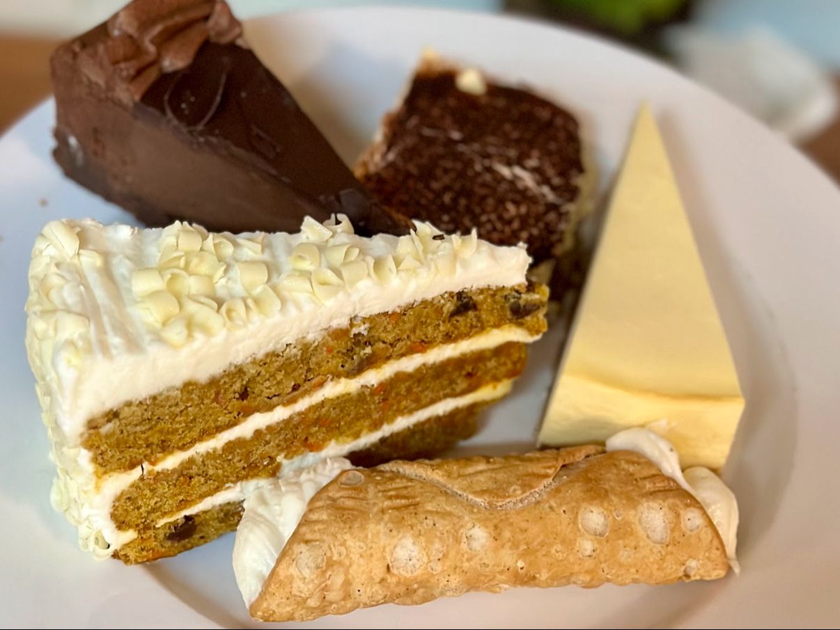 Plain New York Style Cheesecake.