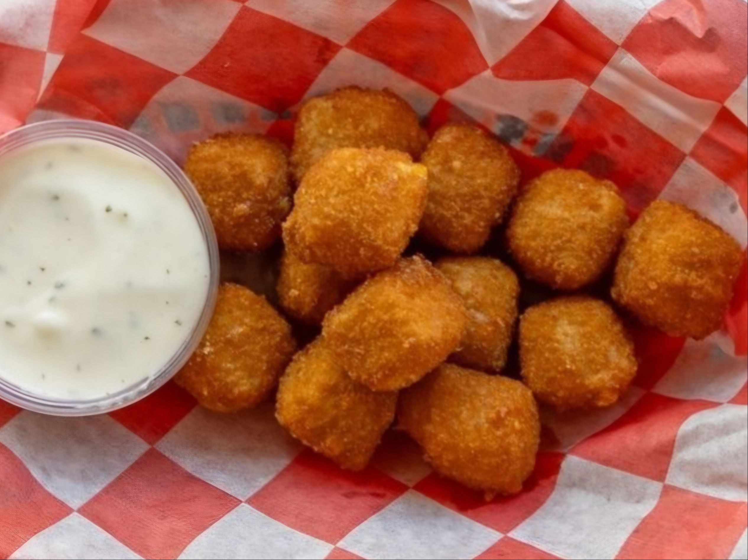 Cheddar Cheese Balls.