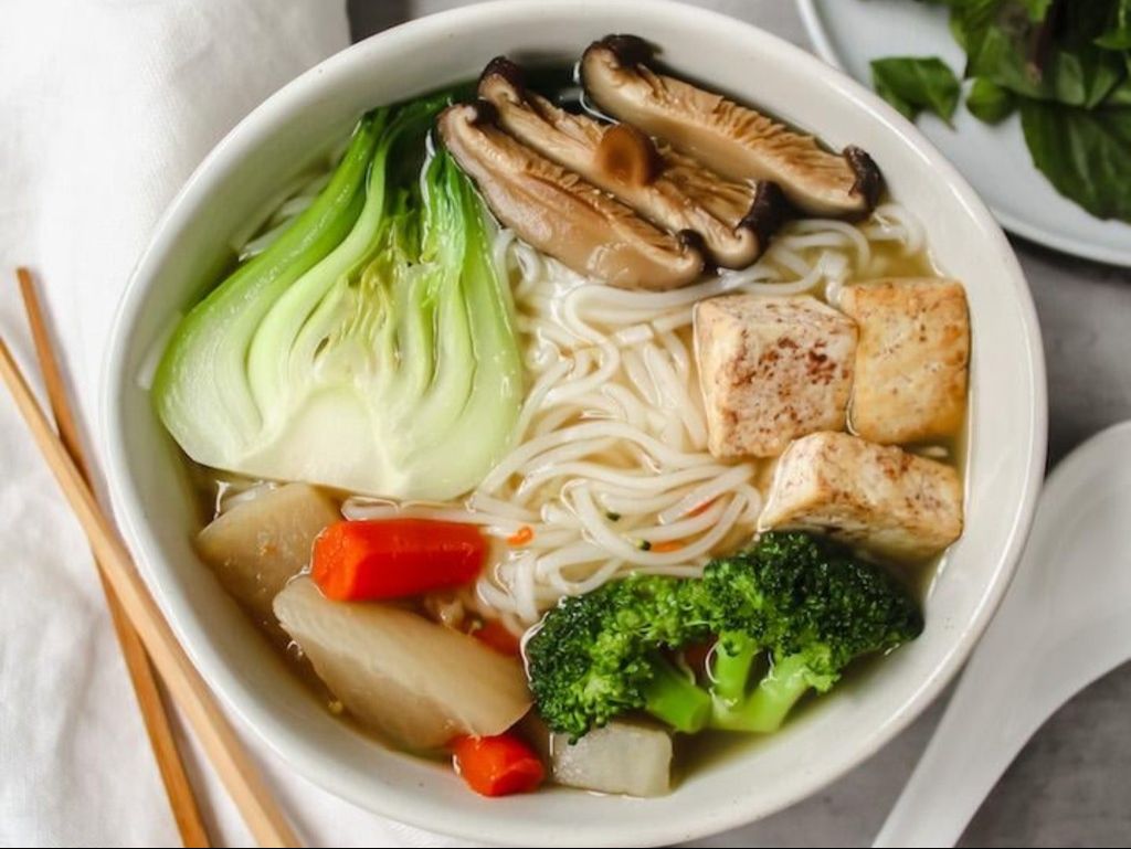 P10. Tofu & Veggies Pho.