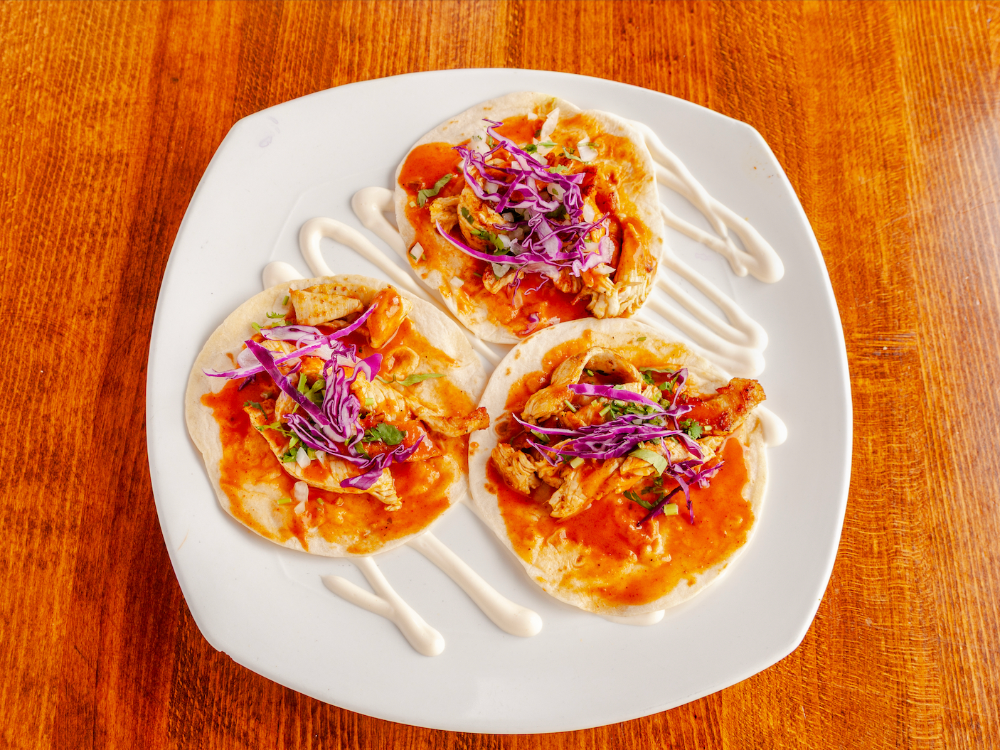 3 Chicken Tikka Tacos