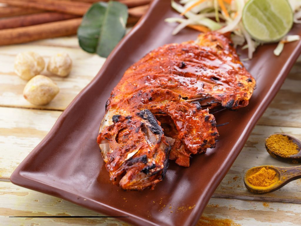 Fish Tandoori.