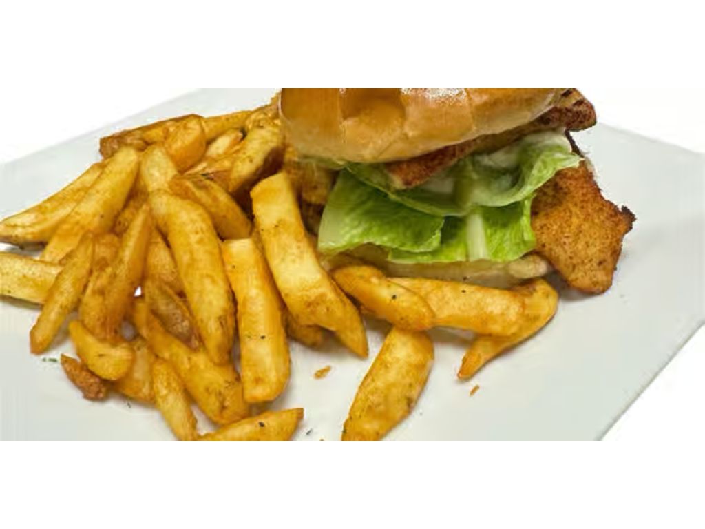 Chicken Deluxe Sandwich.